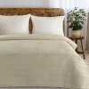 Eurofirany Jednoduchý prehoz TARA bežový - bežová Polyester 220x240 cm Eurofirany Jednoduchý prehoz TARA bežový - bežová Polyester 220x240 cm