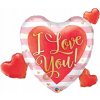 BALÓN fóliový na Deň sv. Valentína i love you SRDCE BALÓN fóliový na Deň sv. Valentína i love you SRDCE