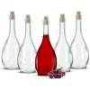 Kinekus Fľaša na alkohol sklo 500ml IKONA s uzáverom X Kinekus Fľaša na alkohol sklo 500ml IKONA s uzáverom X
