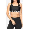 Športová podprsenka Under Armour HeatGear Authentics Mid Branded Bra - black/white Športová podprsenka Under Armour HeatGear Authentics Mid Branded Bra - black/white