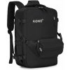 Kono Ultimate cestovný batoh s ľadvinkou - 19L - čierna Kono Ultimate cestovný batoh s ľadvinkou - 19L - čierna