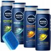 Nivea Men pánsky sprchový gél sada 4x500 ml Nivea Men pánsky sprchový gél sada 4x500 ml