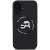 Karl Lagerfeld Liquid Silicone K&CH Heads MagSafe Zadný Kryt pre iPhone 16 Čierna Karl Lagerfeld Liquid Silicone K&CH Heads MagSafe Zadný Kryt pre iPhone 16 Čierna