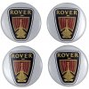 kolesovky nálepky na auto Rover o 5,5 cm strieborné kolesovky nálepky na auto Rover o 5,5 cm strieborné