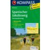 Spanischer Jakobsweg, turistická mapa svatojakubské cesty (Kompass - 133) - turistická mapa Spanischer Jakobsweg, turistická mapa svatojakubské cesty (Kompass - 133) - turistická mapa