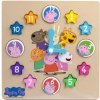 Peppa Pig Drevené výukové hodiny Peppa Pig Drevené výukové hodiny