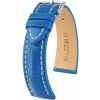 Kožený remienok Hirsch Capitano L 04807085-2, modrý, z kože aligátora, dĺžka L, Quick Release 21 mm Kožený remienok Hirsch Capitano L 04807085-2, modrý, z kože aligátora, dĺžka L, Quick Release 21 mm