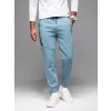 Ombre Men's sweatpants with ribbed cuffs and decorative zipper - light blue modrá L Ombre 5907064510276 Ombre Men's sweatpants with ribbed cuffs and decorative zipper - light blue modrá L Ombre 5907064510276