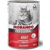 Morando Professional konz.pro kočky hovězí 405g Morando Professional konz.pro kočky hovězí 405g