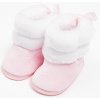 Dojčenské zimné čižmy New Baby ružové 6-12 m - 6-12 m
