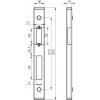 neuvedená Doraz bránky univerzálny 30x15, Inox neuvedená Doraz bránky univerzálny 30x15, Inox