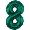 Godan Fóliový balón číslo 8 tmavozelené 85 cm (Narodeninový fóliový balón číslo osem, vhodný na plnenie vzduchom aj héliom.) Godan Fóliový balón číslo 8 tmavozelené 85 cm (Narodeninový fóliový balón číslo osem, vhodný na plnenie vzduchom aj héliom.)