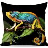 INSPIO Obliečka Obliečky na vankúše - Chameleón 40x40 zvieratá čierna, zelená INSPIO Obliečka Obliečky na vankúše - Chameleón 40x40 zvieratá čierna, zelená