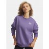 Under Armour Dámska mikina UA Icon Fleece OS Crew Fialová SM Under Armour Dámska mikina UA Icon Fleece OS Crew Fialová SM