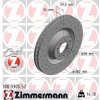 Brzdový kotúč ZIMMERMANN 100.3305.52 Brzdový kotúč ZIMMERMANN 100.3305.52