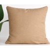 XPOSE® Bavlnená obliečka na vankúš MICHAELA DUO - hnedá/béžová 50x50 cm, Bavlna XPOSE® Bavlnená obliečka na vankúš MICHAELA DUO - hnedá/béžová 50x50 cm, Bavlna