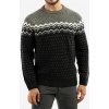 Sveter Fjallraven Ovik Knit Sweater - dark grey/grey Sveter Fjallraven Ovik Knit Sweater - dark grey/grey