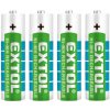 Nikel-metal hydridová batéria (NiMH) Extol AA (R6) 2400 mAh 4 ks Nikel-metal hydridová batéria (NiMH) Extol AA (R6) 2400 mAh 4 ks