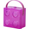 LEGO® box s rukoväťou fialová LEGO® box s rukoväťou fialová