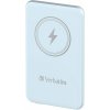 Verbatim magnetická bezdrátová powerbanka Charge 'n' Go, 5000mAh, modrá Verbatim magnetická bezdrátová powerbanka Charge 'n' Go, 5000mAh, modrá