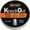 Diabolky JSB KnockOut Slugs .217 200 ks 5,5 mm