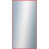 DANTIK - Zrkadlo v rámu, rozmer s rámom 50x100 cm z lišty Hliník červená (7001098) DANTIK - Zrkadlo v rámu, rozmer s rámom 50x100 cm z lišty Hliník červená (7001098)