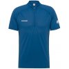 Mammut Ducan Fl Half Zip T-Shirt Men modrá