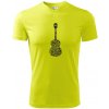 Gitara - názvy hudobných štýlov - Pánske tričko Fantasy športové - S ( Neonová žltá ) Gitara - názvy hudobných štýlov - Pánske tričko Fantasy športové - S ( Neonová žltá )
