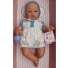 Realistické miminko - chlapeček KOKE v letním modrobílém overálku - od firmy ASIVIL (Velikost 36 cm) Realistické miminko - chlapeček KOKE v letním modrobílém overálku - od firmy ASIVIL (Velikost 36 cm)