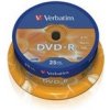 VERBATIM DVD-R(25-Pack)Spindl/MattSlvr/16x/4.7GB VERBATIM DVD-R(25-Pack)Spindl/MattSlvr/16x/4.7GB