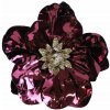 POINSETIA vianočná ruža zamat KORÁLOVO-ZLATÁ 28cm POINSETIA vianočná ruža zamat KORÁLOVO-ZLATÁ 28cm