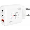 SKROSS USB A+C nabíjecí adaptér Power charger 65W GaN EU, Power Delivery, typ C DC57-PD65 SKROSS USB A+C nabíjecí adaptér Power charger 65W GaN EU, Power Delivery, typ C DC57-PD65