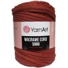 YarnArt Macrame Cord 5 MM Tehlová 785 YarnArt Macrame Cord 5 MM Tehlová 785