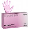 Espeon Nitrilové rukavice NITRIL SPARKLE nepudrované, perleťovo ružové, 4 g, 100ks Velikost: S Espeon Nitrilové rukavice NITRIL SPARKLE nepudrované, perleťovo ružové, 4 g, 100ks Velikost: S