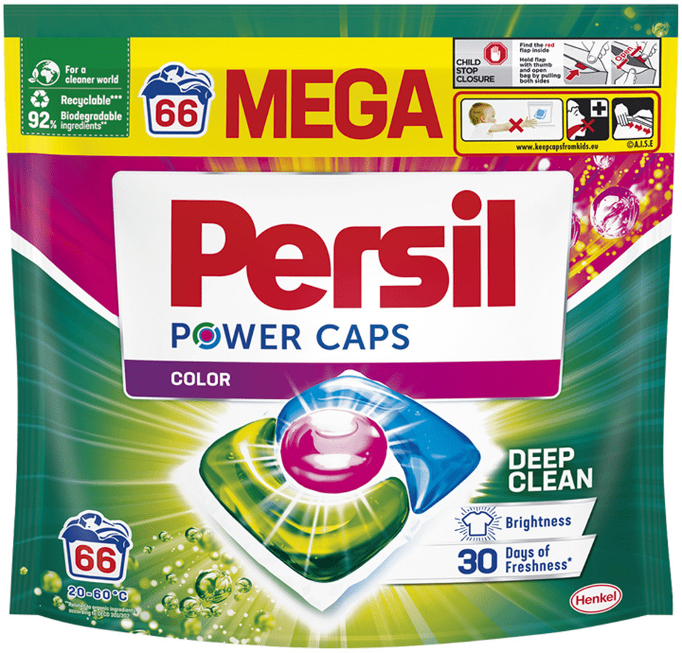 Persil Power Caps Color kapsule na pranie 66 ks