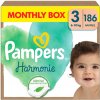PAMPERS Harmónia plienky M box S3 186 kusov PAMPERS Harmónia plienky M box S3 186 kusov