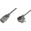 PremiumCord Kabel síťový 230V k počítači 0.5m kpsp05 PremiumCord Kabel síťový 230V k počítači 0.5m kpsp05