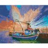 Diamondi Diamantové maľovanie - TALIANSKA RYBÁRSKA LOĎ V TALIANSKU Rámovanie: vypnuté plátno na rám, Rozmer: 40x50 cm Diamondi Diamantové maľovanie - TALIANSKA RYBÁRSKA LOĎ V TALIANSKU Rámovanie: vypnuté plátno na rám, Rozmer: 40x50 cm