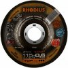 Rhodius 210828 | Rezný kotúč 115x0,6x22,23 mm, XTK6 EXACT, vypuklý Rhodius 210828 | Rezný kotúč 115x0,6x22,23 mm, XTK6 EXACT, vypuklý