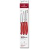 Sada nožov SWISS CLASSIC, sada 3 ks, červená, plast, Victorinox Sada nožov SWISS CLASSIC, sada 3 ks, červená, plast, Victorinox
