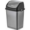 Dunya Odpadkový kôš SWING 50 L - sivý - 15-1340-st