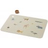 Silikónové prestieranie Liewood Jude: Safari sandy mix Silikónové prestieranie Liewood Jude: Safari sandy mix