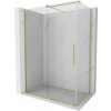 MEXEN/S - Velár sprchovací kút 160 x 70, transparent, zlatá kartáčovaná 871-160-070-01-55 MEXEN/S - Velár sprchovací kút 160 x 70, transparent, zlatá kartáčovaná 871-160-070-01-55