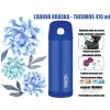 Thermos FUNtainer - detská termoska so slamkou 470 ml - celá modrá-ihneď Thermos FUNtainer - detská termoska so slamkou 470 ml - celá modrá-ihneď