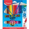 Maped Color´Peps Strong trojhranné farbičky 24ks v kartónovom obale Maped Color´Peps Strong trojhranné farbičky 24ks v kartónovom obale