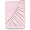 Kvalitex flanel napínacie prestieradlo svetlo ružové 80x200