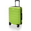 AVANCEA Škrupinový cestovný kufor DE2708 zelený S 55x38x25 cm AVANCEA Škrupinový cestovný kufor DE2708 zelený S 55x38x25 cm