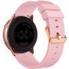 Mobilly Strap Essential Vertical Grain Rose Gold Buckle universal Quick Release, 20 mm, ružová