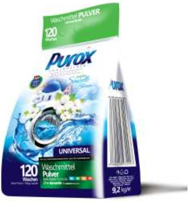 Purox Universal prací prášok 9,2 kg 120 PD