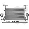 Chladič motora VAN WEZEL 43012560